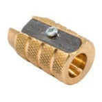 M&R Small Brass Bullet Pencil Sharpener Single (Granate)