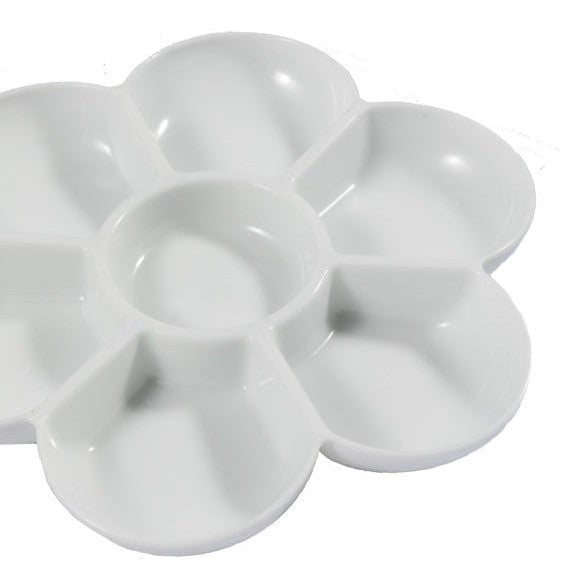 7 Well Daisy Plastic Palette
