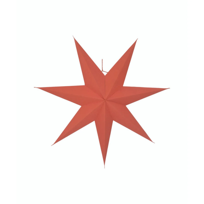 Large Maddox Star Brick Red