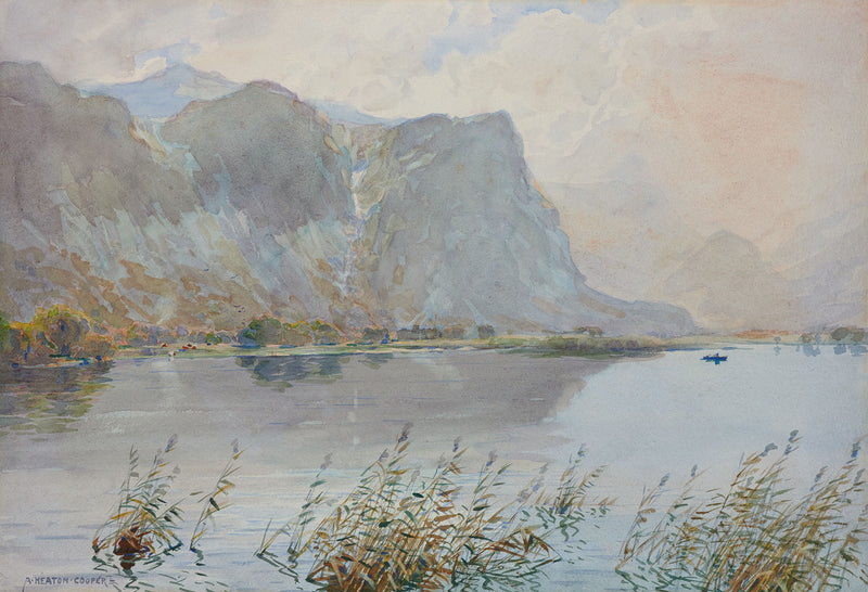 Ladore Falls, Derwentwater - Original Painting by Alfred Heaton Cooper (1863 - 1929)