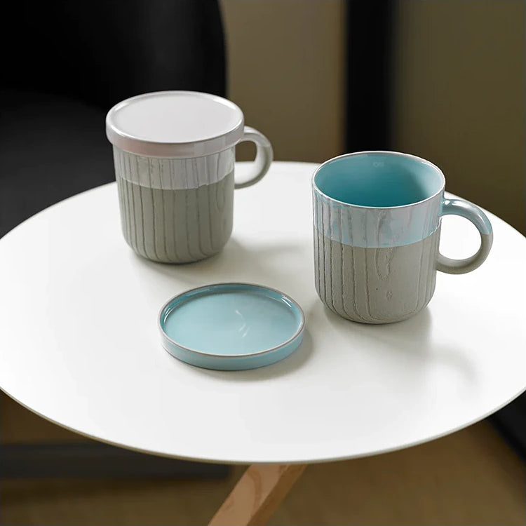 Toast MU Mug with Lid (Pale Blue)