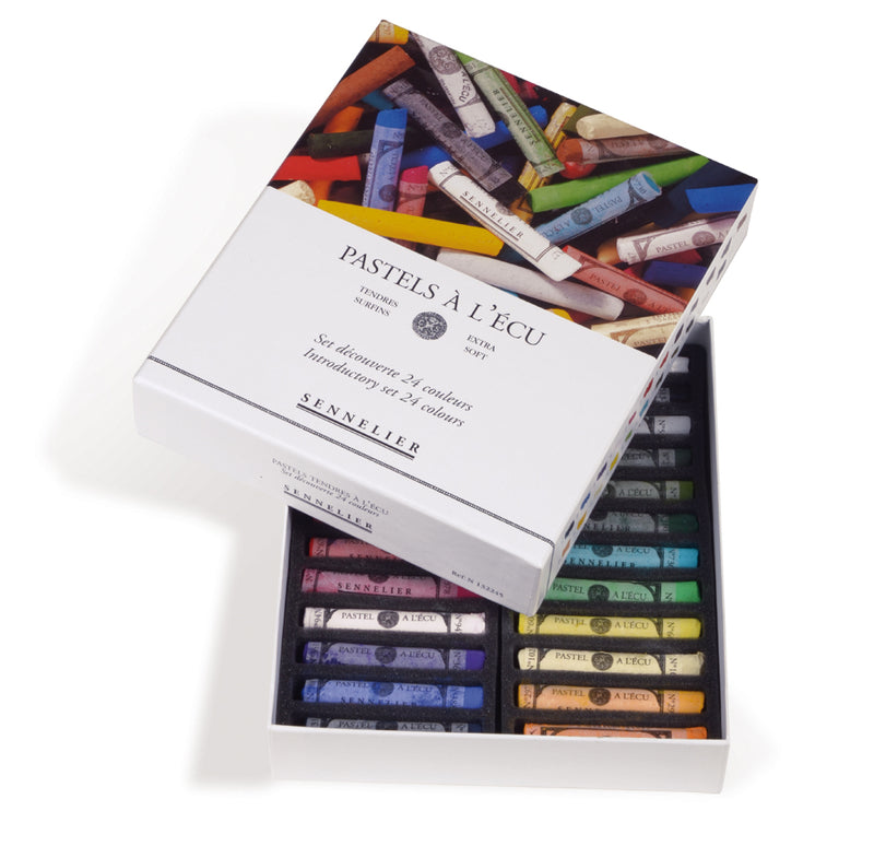 Sennelier Extra Soft Pastels Assorted Introductory Box (Set of 24)