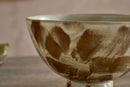 Terra Footed Bowl (Khaki Green)