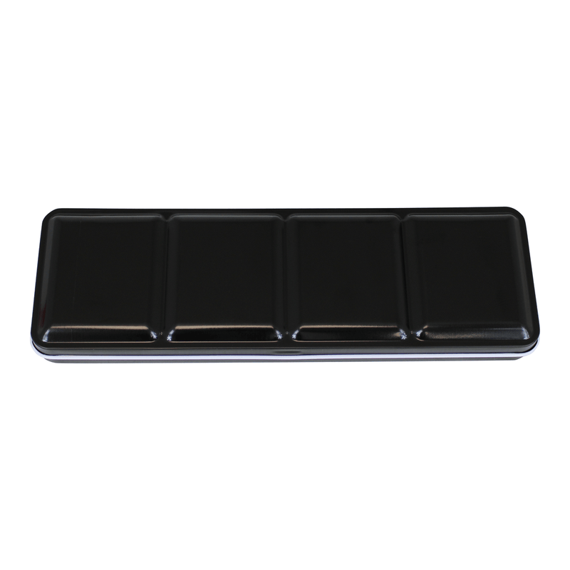 Metal Enamelled Watercolour Tin 24 x 1/2 Pan