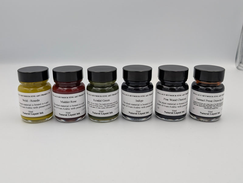 Wallace Seymour Natural Liquid Ink Set (Set of 6)