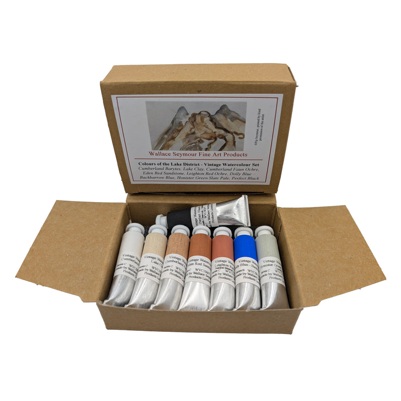 Wallace Seymour Vintage Colours of the Lake District 5ml Watercolour Set (Set of 8)