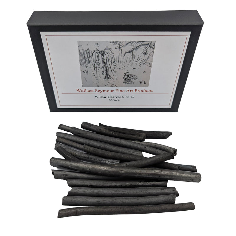 Wallace Seymour Thick Willow Charcoal (Set of 12)