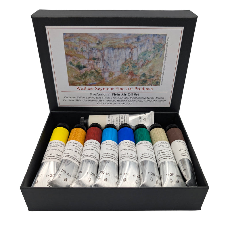 Wallace Seymour Professional Plein Air 20ml Oil Set (Set of 9)