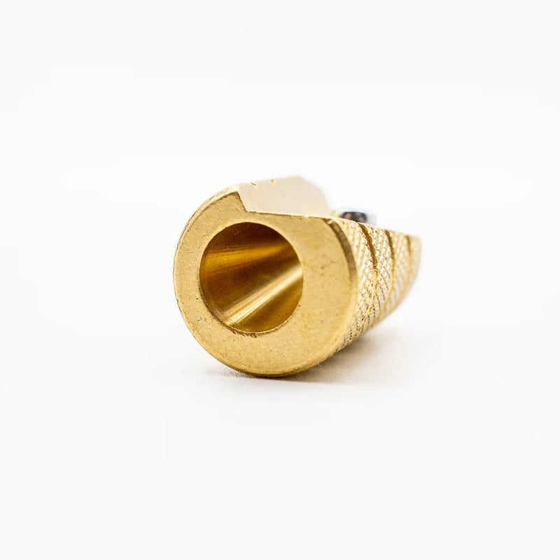 M&R Small Brass Bullet Pencil Sharpener Single