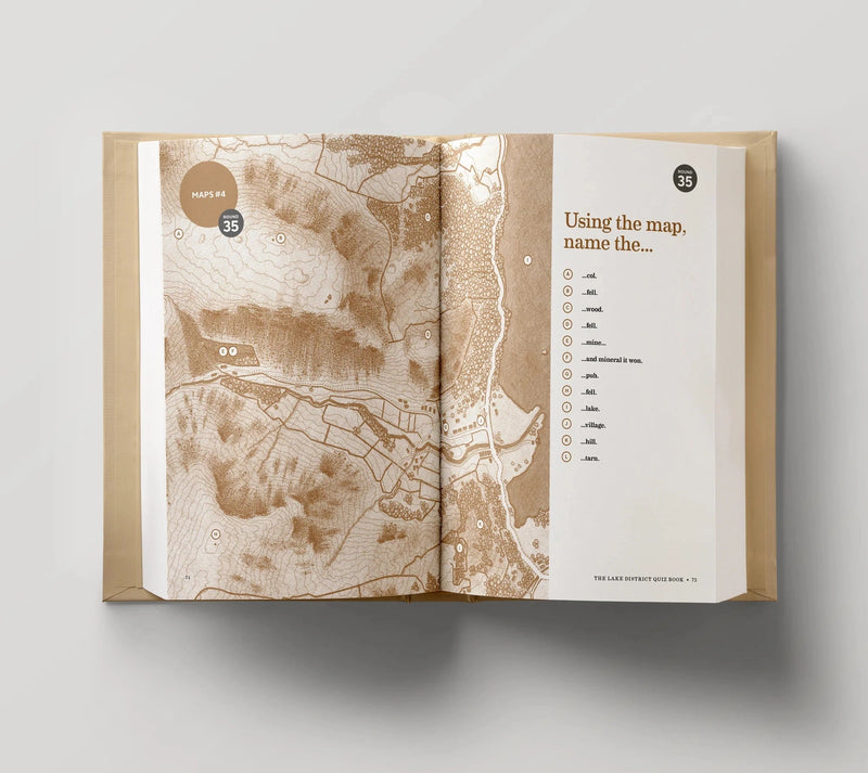 The Lake District Quiz Book by Inspired by Lakeland