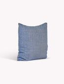 Stockwell Herringbone Cushion Cove Blue Wool