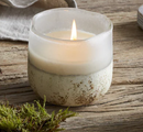 Sea Salt & Moss 1 Wick Scented Candle - Aged Smoke