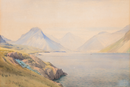 Summer Haze, Wastwater - Original Painting by William Heaton Cooper R.I. (1903 - 1995)