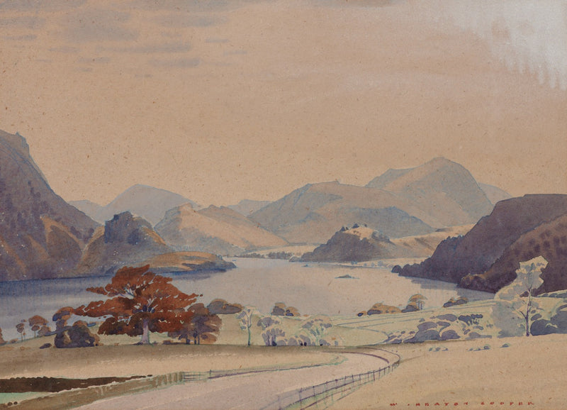 Ullswater from Gowbarrow Fell - Original Painting by William Heaton Cooper R.I. (1903 - 1995)