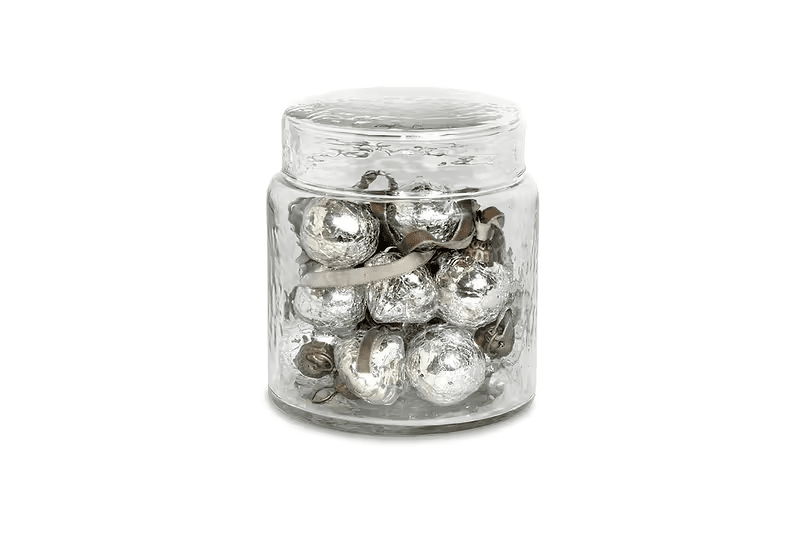 Adisa Bauble Jar - Antique Silver (Set of 16)