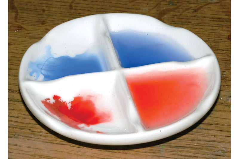 Frisk 4 Well Frisk Ceramic Tinting Saucer