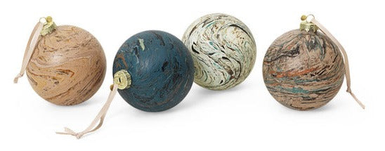 Ferm Living Marble Baubles (Set)