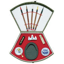 Oriental Chinese Fan Shaped Painting Set