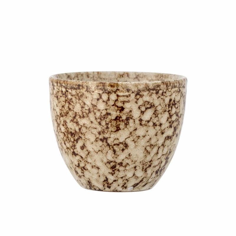 Paula Cup, Brown, Stoneware (Diameter 8cm x Height 7cm)