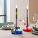 Candle Holder 'Lucy' Blue