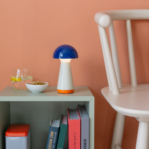 Table Lamp 'Bobbi' Blue