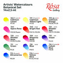 Rosa Botanical Watercolour Set