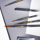 Rosa Travel Brush Lake Sable & Synthetic Mix Round Short Handle (Series 178)
