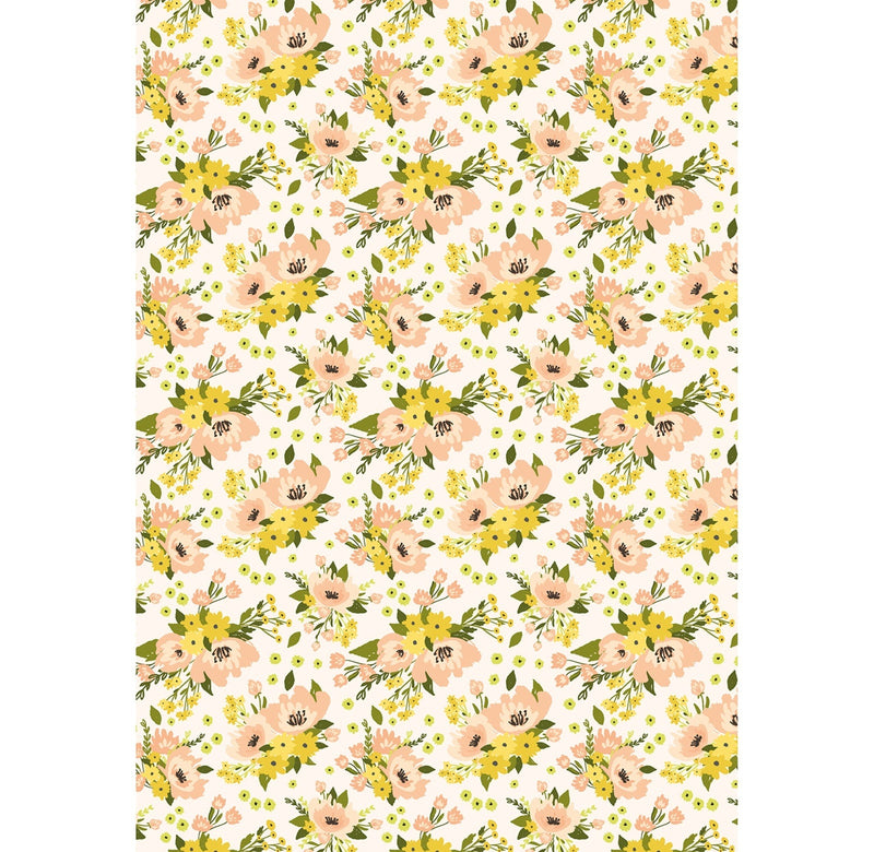 A4 Spring Multicolour Printed Paper Pad (20 Sheets)