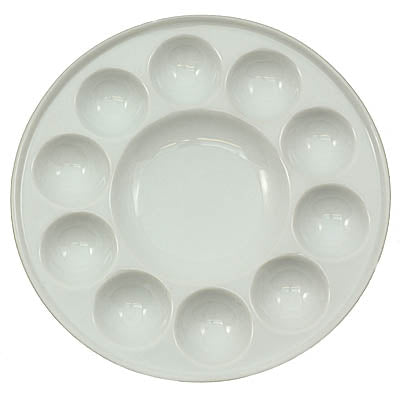 11-Well Ceramic Palette