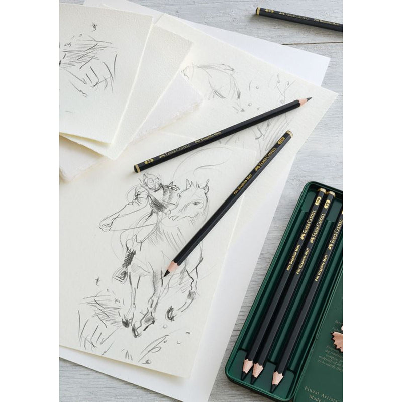 Faber Castell Pitt Graphite Matt pencil (Set of 6)