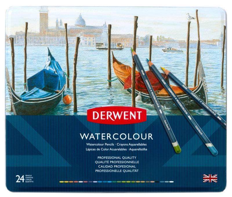 Derwent Watercolour Pencils (Set of 12, 24 or 36)