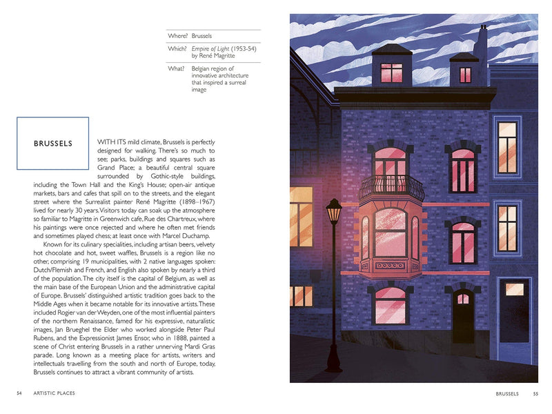 Artistic Places: Inspired Traveller’s Guides by Susie Hodge