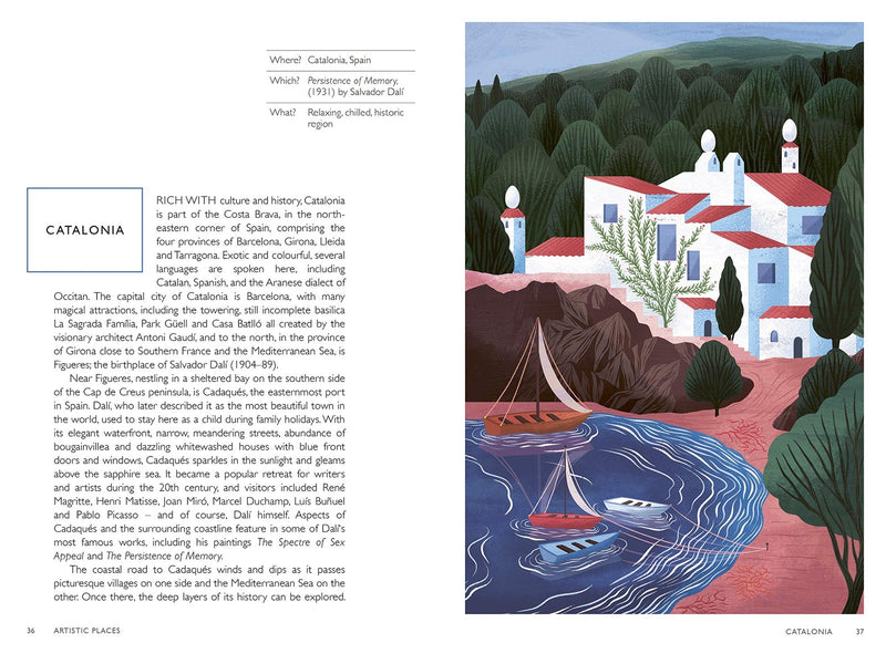 Artistic Places: Inspired Traveller’s Guides by Susie Hodge