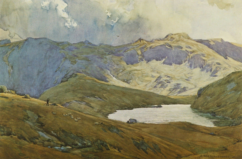 Codale Tarn by Alfred Heaton Cooper (1863 - 1929)