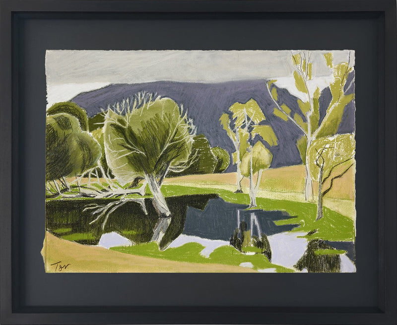 Low cloud, Whiteside, July - Original Artwork (Tor Falcon)