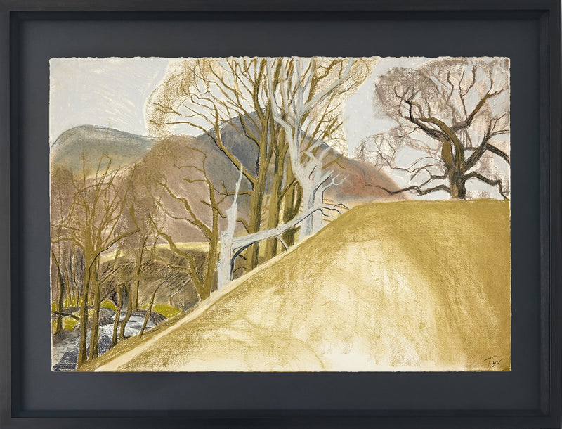 Up by Bargate, strong east wind, March - Original Artwork (Tor Falcon)