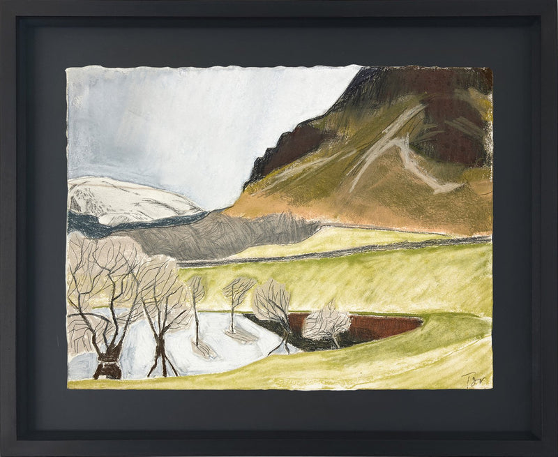 The tarn, Jan - Original Artwork (Tor Falcon)