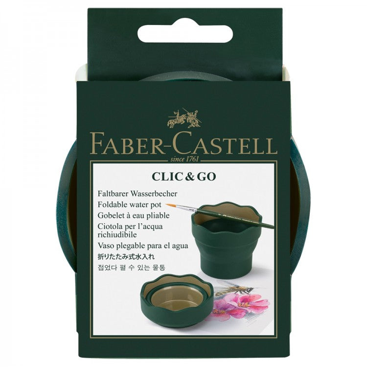 Faber Castell Clic & Go Collapsible Water Pot