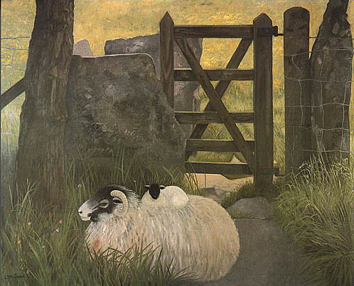 Farm near Outgate by Linda Cooper (née Ryle) (b. 1947)