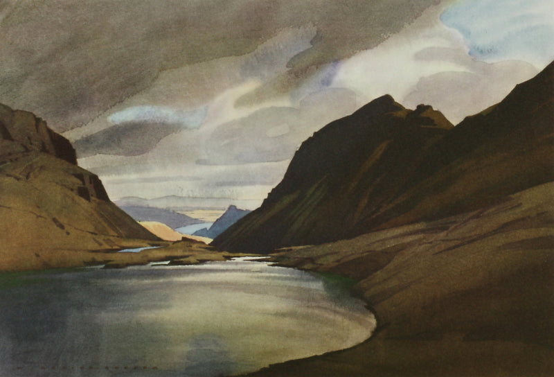 Grisedale Tarn by William Heaton Cooper R.I. (1903 - 1995)