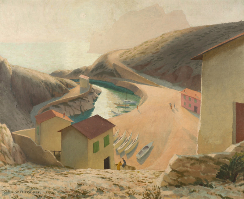 Les Calanques, Provence 1925 (William Heaton Cooper)