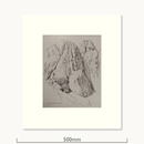 Shamrock, Pillar Rock, 1935, Monochrome by William Heaton Cooper R.I. (1903 - 1995)