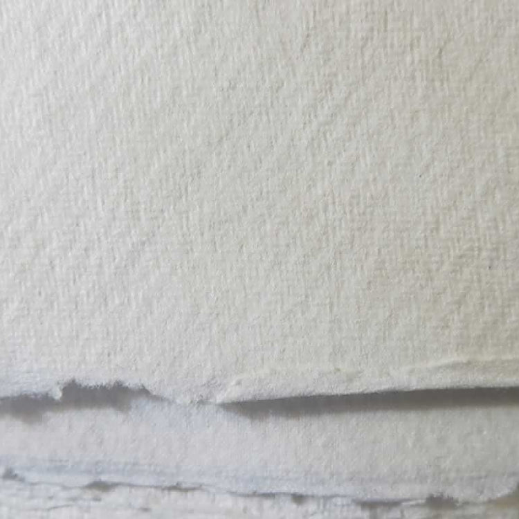 Khadi 100% Cotton Rag Handmade Watercolour Paper Sheet (56x76cm)