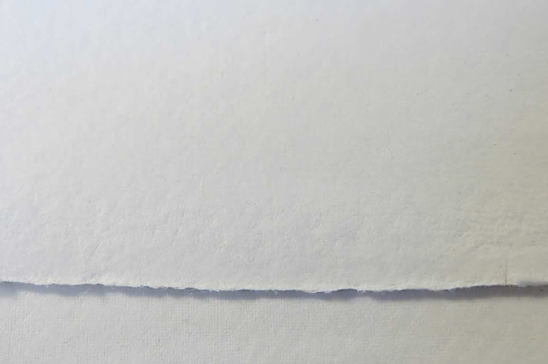 Khadi 100% Cotton Rag Handmade Watercolour Paper Sheet (56x76cm) (Pale Blue)