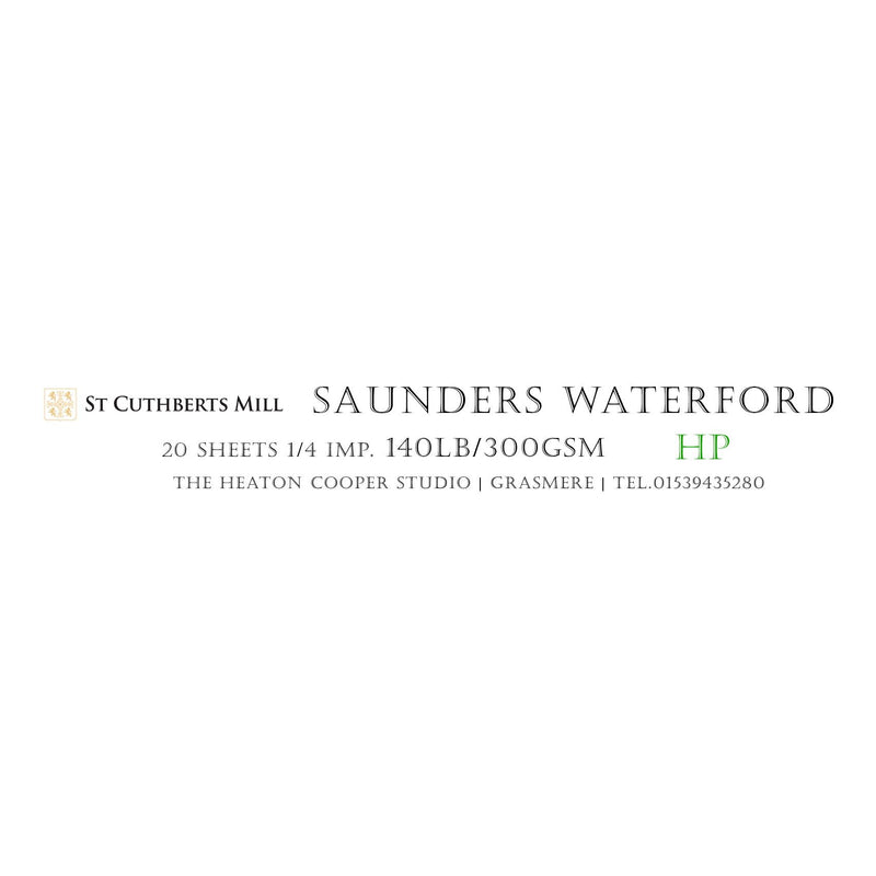 Heaton Cooper Bespoke Watercolour Paper Packs (Arches, Bockingford, Saunders Waterford & Fabriano)