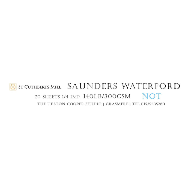 Heaton Cooper Bespoke Watercolour Paper Packs (Arches, Bockingford, Saunders Waterford & Fabriano)