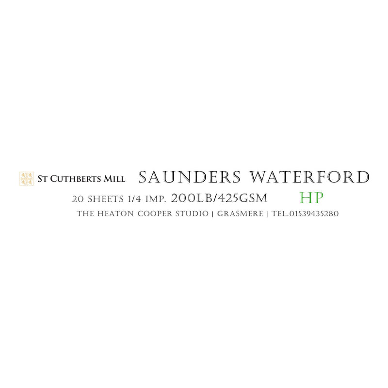 Heaton Cooper Bespoke Watercolour Paper Packs (Arches, Bockingford, Saunders Waterford & Fabriano)