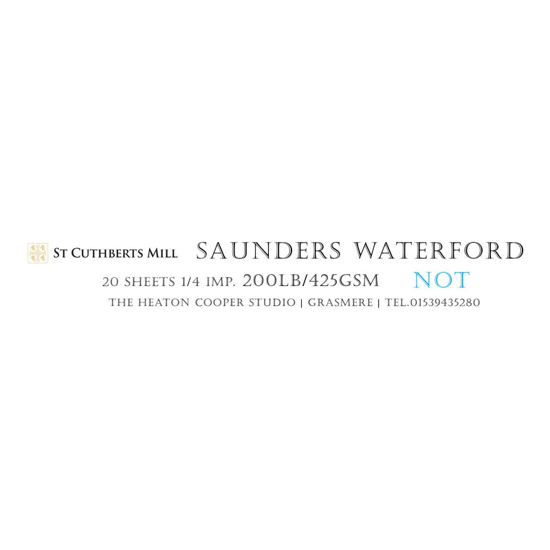Heaton Cooper Bespoke Watercolour Paper Packs (Arches, Bockingford, Saunders Waterford & Fabriano)