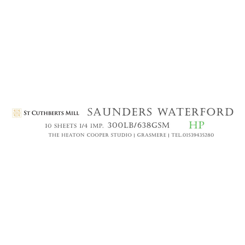 Heaton Cooper Bespoke Watercolour Paper Packs (Arches, Bockingford, Saunders Waterford & Fabriano)
