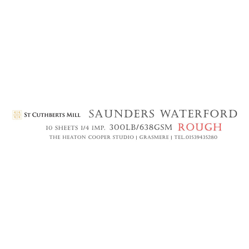 Heaton Cooper Bespoke Watercolour Paper Packs (Arches, Bockingford, Saunders Waterford & Fabriano)
